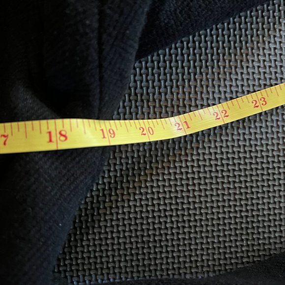 MAJE Belted Jacket Blazer Black Size 2 Collarless Slit Pockets Sash Tie Closure - Picture 9 of 12